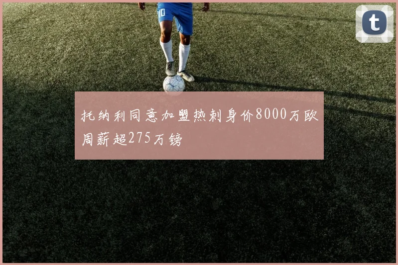 托纳利同意加盟热刺身价8000万欧周薪超275万镑